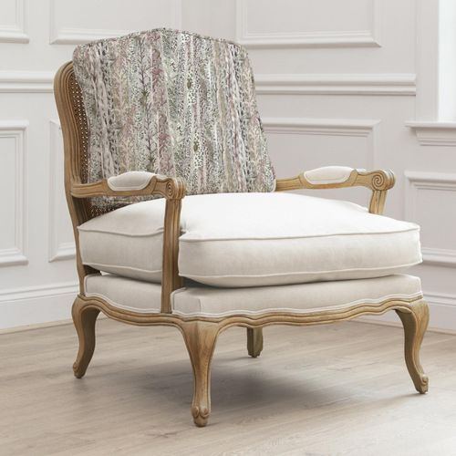 Voyage Maison Whimsical Oak and Willow Tale Printed Florence Armchair