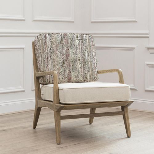 Voyage Maison Whimsical Tale Willow Printed Idris Armchair