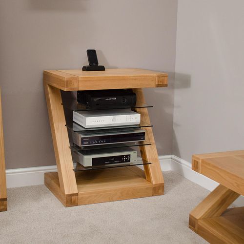 Ziggy Oak Hifi Unit