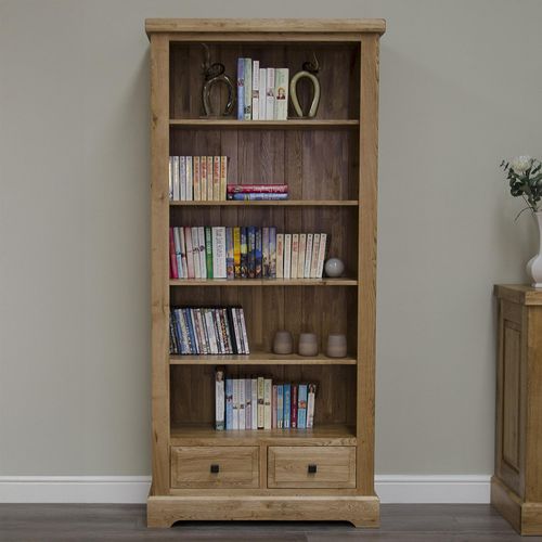Winchcombe Oak Large Bookcase