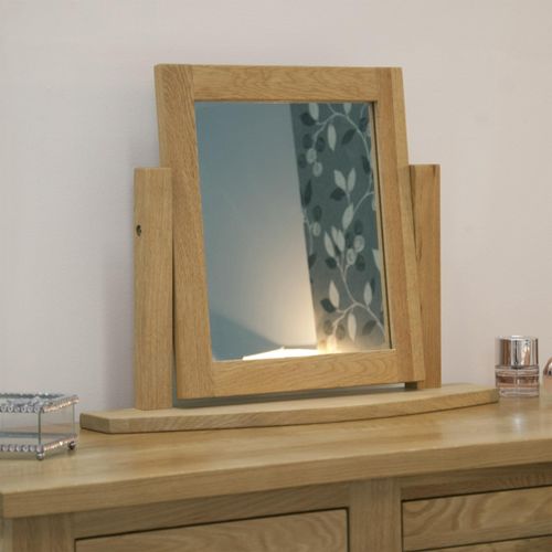 Mobel Oak Dressing Mirror