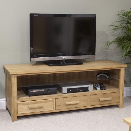 Mobel Oak Small Plasma TV Unit