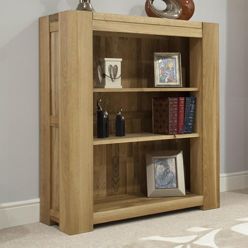 Massive Oak Small Bookcase