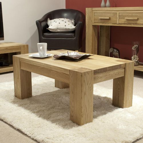 Massive Oak Small Coffee Table