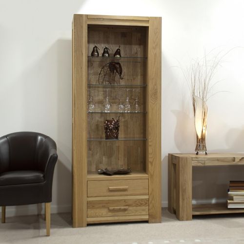Massive Oak Tall Bookcase