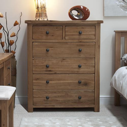 Rutland Oak 4+2 Drawer Chest