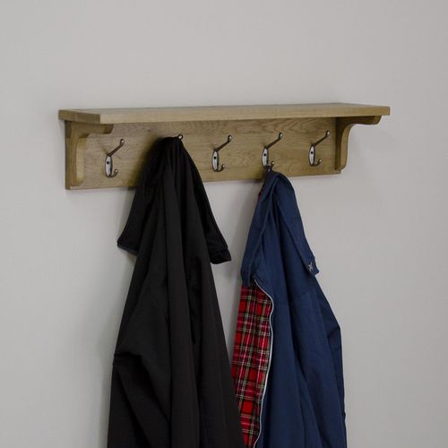 Rutland Oak Coat Rack Holder