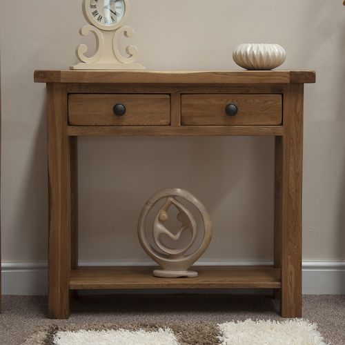 Rutland Oak Console Table