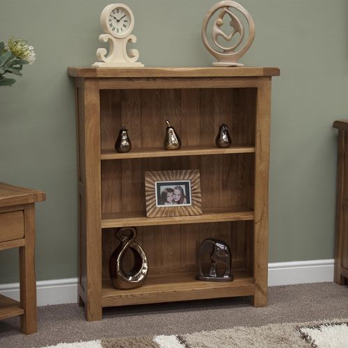 Rutland Oak Small Bookcase