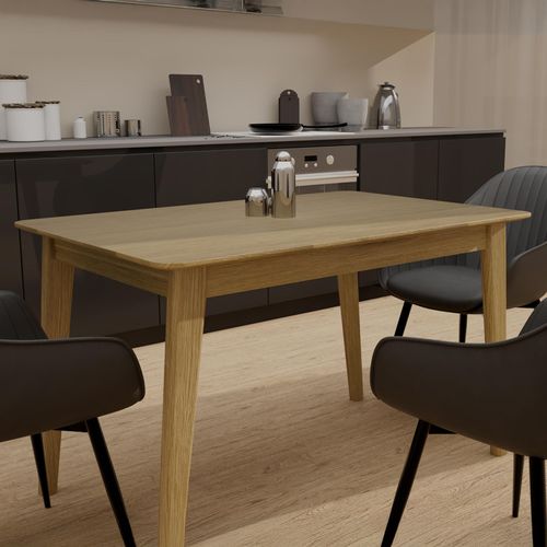 Danish Oak Dining Table - 4 Seater
