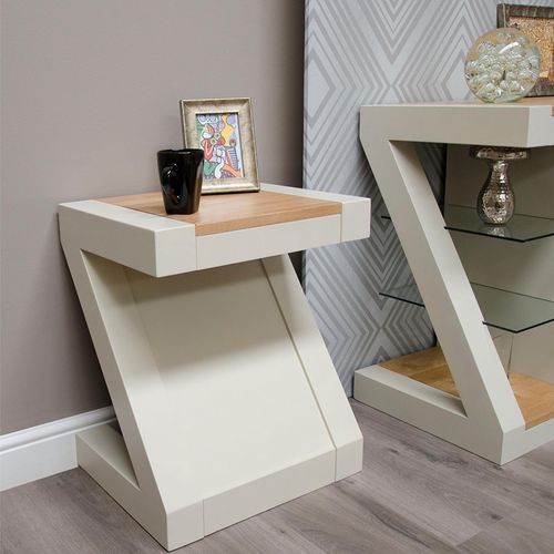 Ziggy Painted Lamp Table