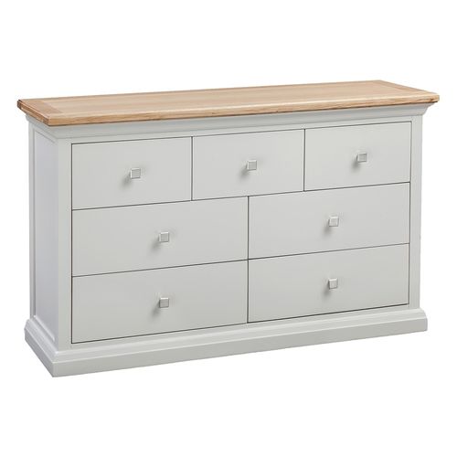 Kingscote Oak and Painted 4+3 Drawer Chest