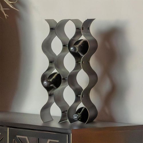 Libra Stamford Vintage Bronze 9 Bottle Wine Rack