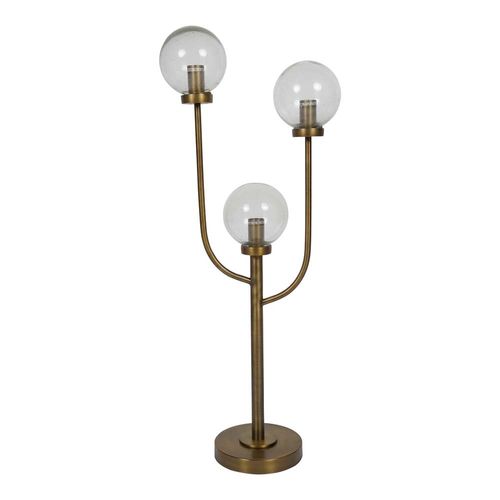 Libra Wellesley Three Globe Table Lamp
