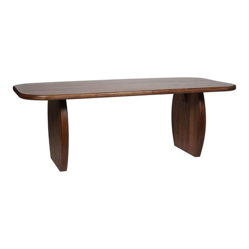 Libra Monterey Dark Wood 8 Seater Dining Table - 220cm