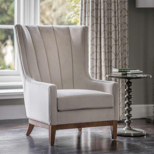 Libra Rothbury Taupe Fabric Occasional Chair