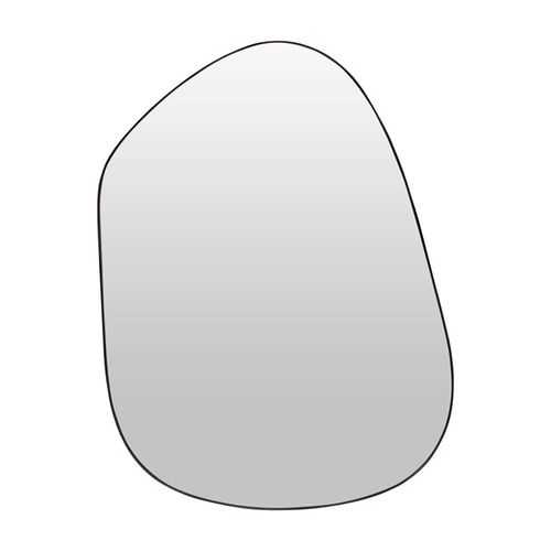 Libra Sabina Bronze Metal Abstract Wall Mirror - 50.7cm x 68.5cm