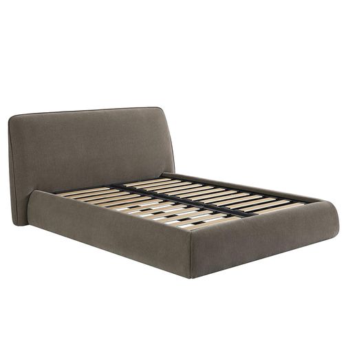 Libra Darley Soft Brown Fabric 5ft King Size Bed