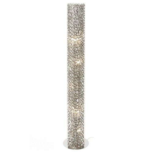 Libra Venus Nickel Tube Standard Floor Lamp
