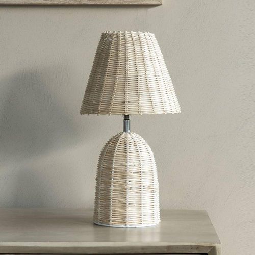 Libra Natural Rattan Mini Table Lamp