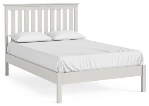 Bordeaux Cotton Slatted Bed - Sizes Available
