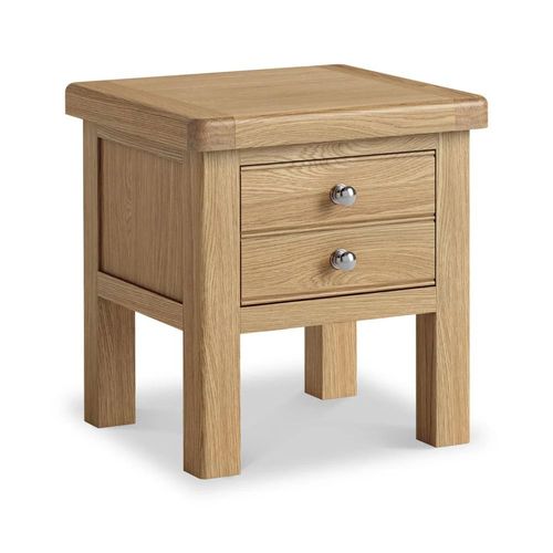 Normandy Oak 1 Drawer Lamp Table