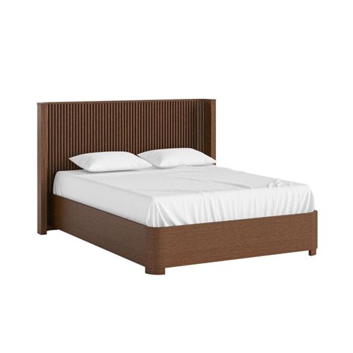 Soho Dark Oak 5ft King Size Slatted Bed