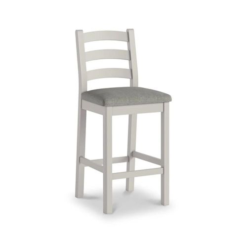 2 x Salcombe Grey Oak Bar Stool