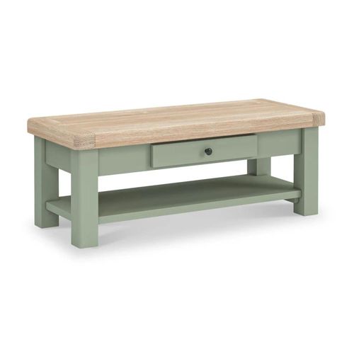 Salcombe Sage Oak 1 Drawer Coffee Table