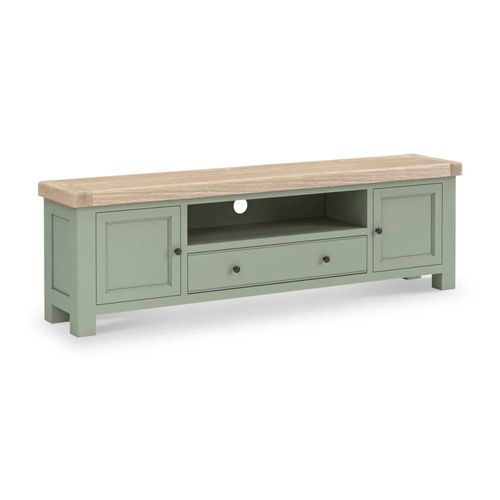 Salcombe Sage Oak 190cm Storage TV Unit