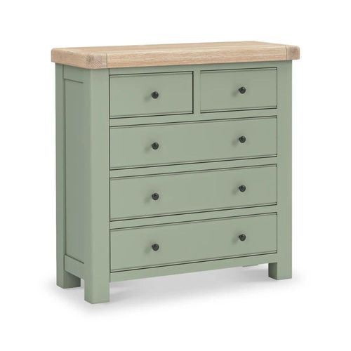 Salcombe Sage Oak 2+3 Drawer Chest