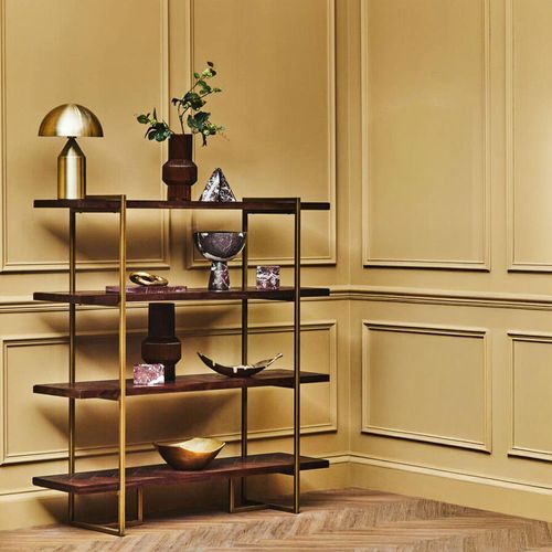 Brando Acacia Wood Open Shelving Unit