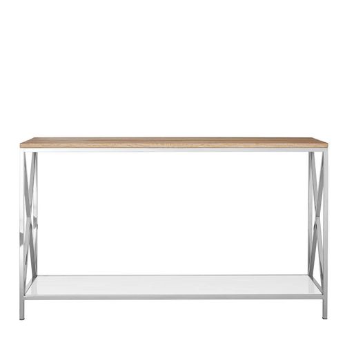 Chiswick Oak and Metal Console Table