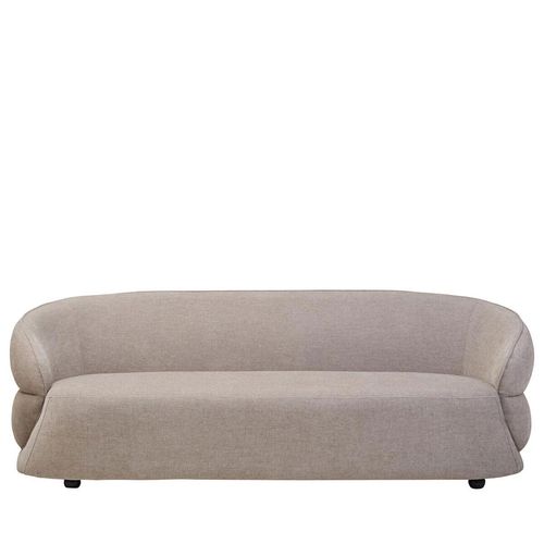 Daphne Taupe Chenille Fabric 3 Seater Sofa