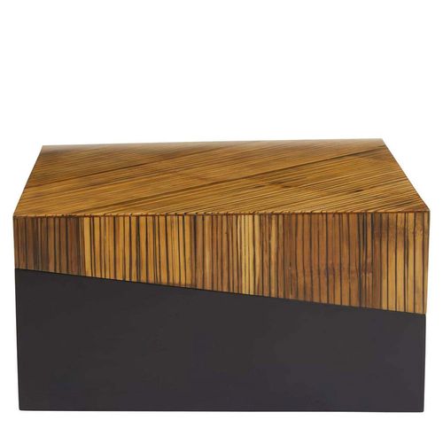 Gabor Natural Bamboo Square Coffee Table