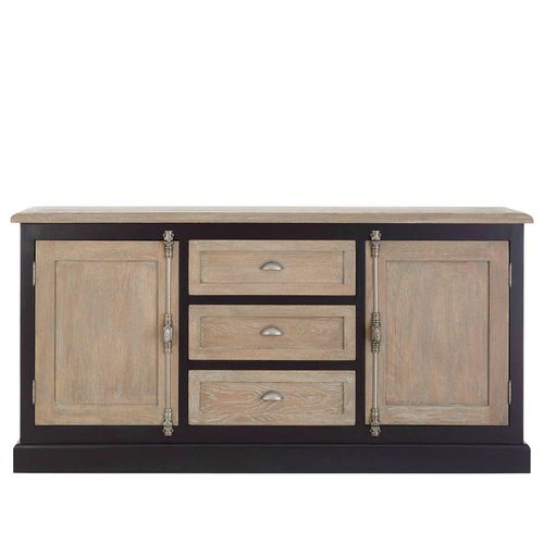 Kensington Townhouse Oak 2 Door Extra Large Sideboard - 180cm