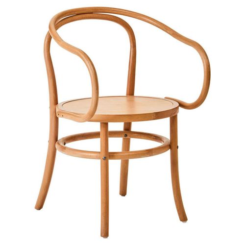 Lyon Natural Wood Dining Armchair