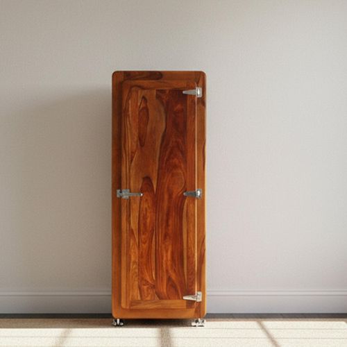 Marwar Sheesham Wood 1 Door Hall Cabinet