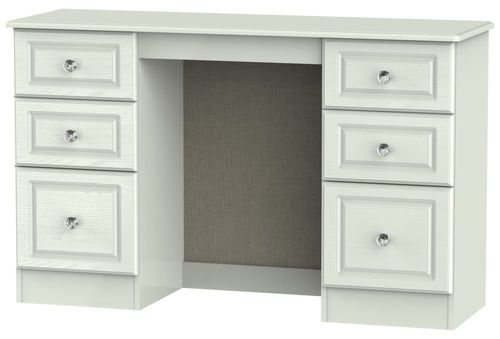 Crystal Cashmere 6 Drawer Double Dressing Table