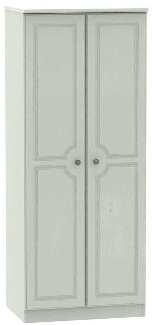 Pembroke Cashmere 2 Door Plain Wardrobe