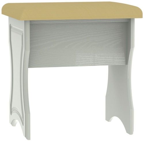 Pembroke Cashmere Padded Dressing Stool