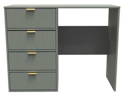 Linear Green 4 Drawer Desk