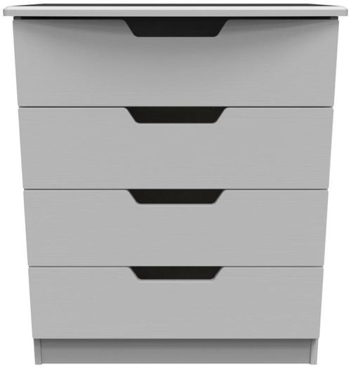 Bella Grey Ash 4 Drawer Chest