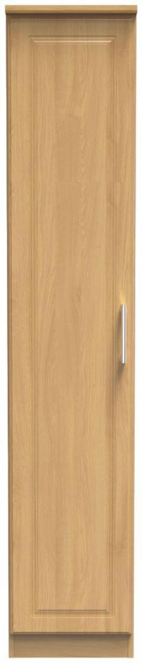 Gina Oak Effect 1 Door Single Wardrobe