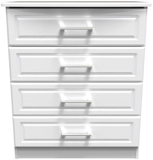 Gina White 4 Drawer Chest