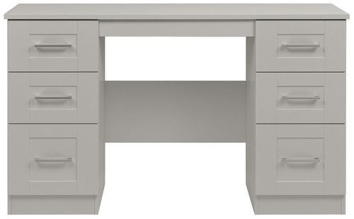 York Cashmere 6 Drawer Double Dressing Table