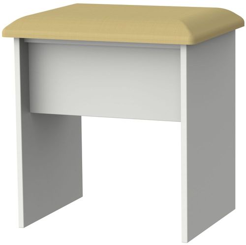 Camden Grey Padded Dressing Stool