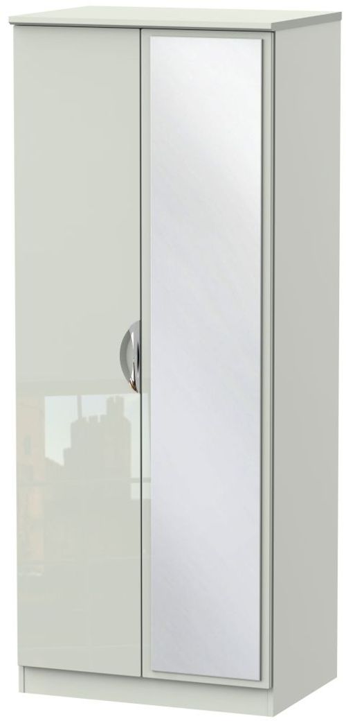 Camden Cashmere 2 Door Wardrobe - 1 Mirror