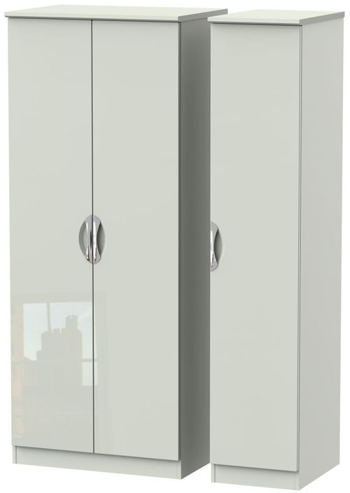 Camden Cashmere 3 Door Triple Wardrobe