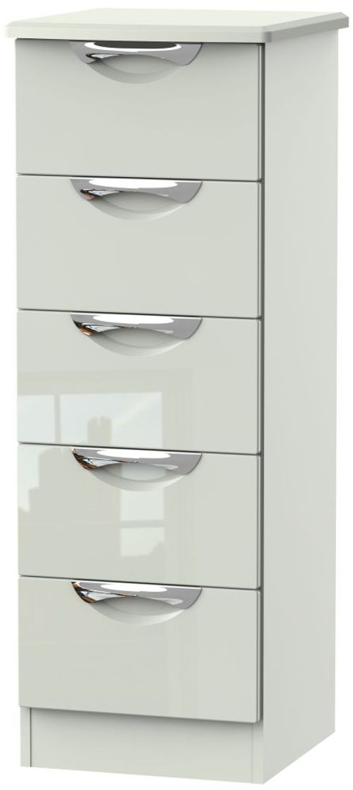 Camden Cashmere 5 Drawer Narrow Chest